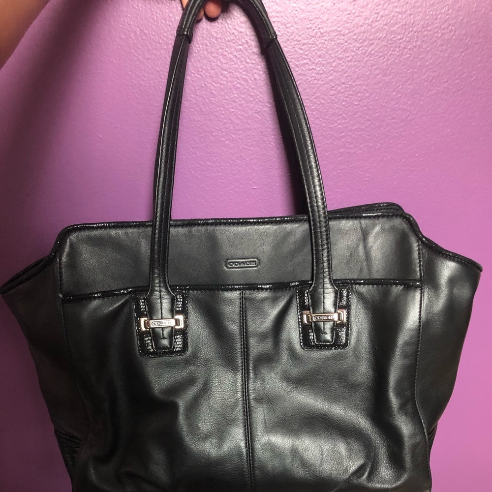 Coach Leather Tote